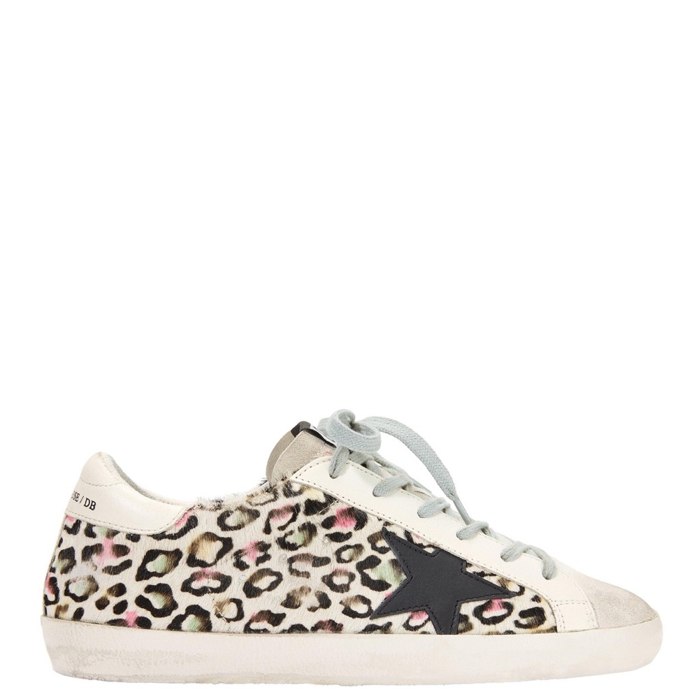 Golden Goose animal print low Superstar sneakers - Picture 3 of 6